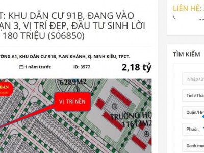 Cần Thơ: Kiểm tra việc huy động vốn nhiều dự án bất động sản