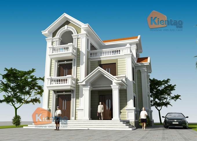 tư vấn thiết kế biệt thự Pháp