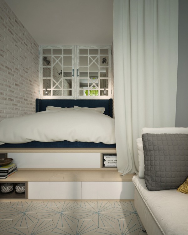 Căn hộ 28m2 đáng mơ ước của một phụ nữ độc thân